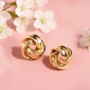 sone golden earrings