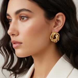 sone golden earrings