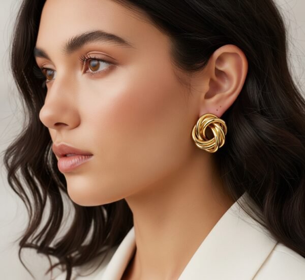 sone golden earrings