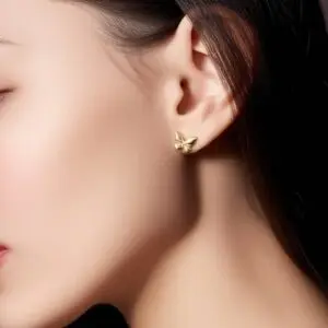 minola silver earrings
