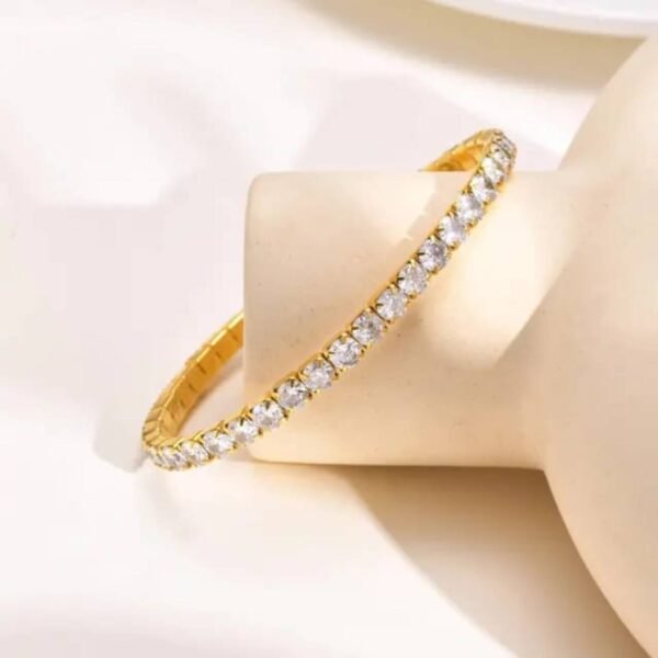 Sparkling Dazzling Diamond Bracelet - Alinora Jewels - Image 4